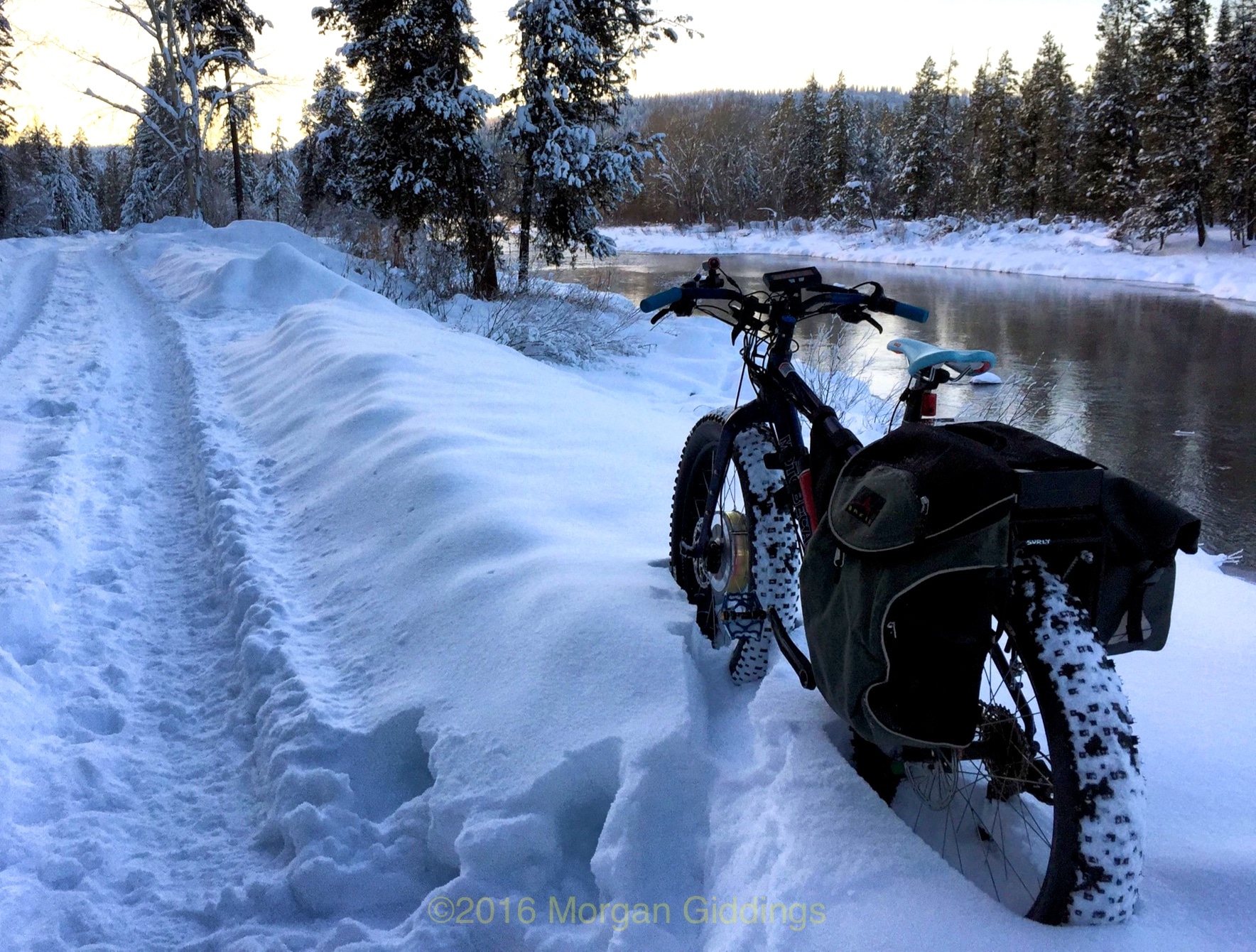 fat bike deep snow